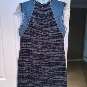 Rebecca Taylor Distressed Denim Dress